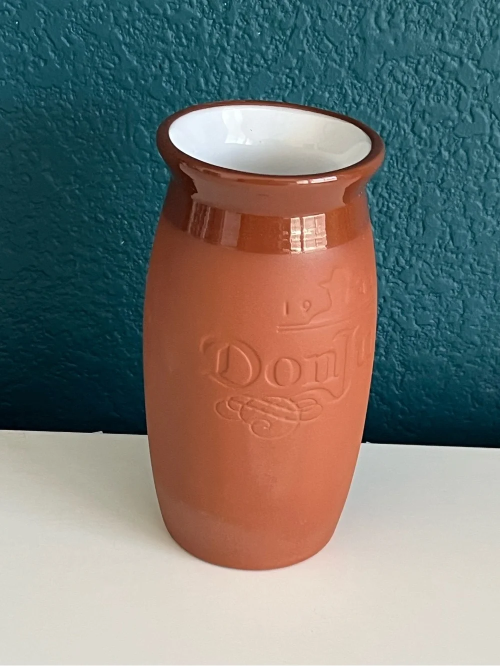 Don Julio 1942 Cantarito de Barro Terracotta Clay Cup Mug